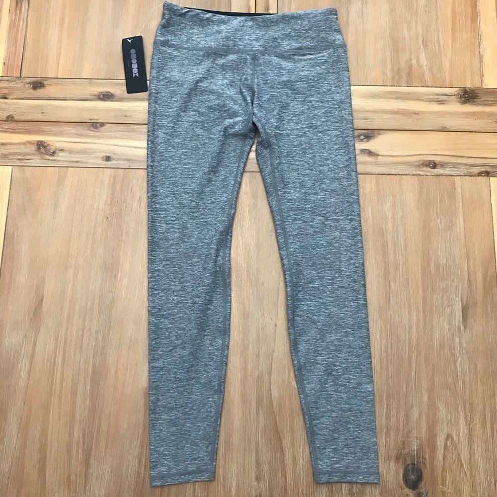 NWT ODODOS Ankle Crop Leggings In Heather Gray- Womens Size S